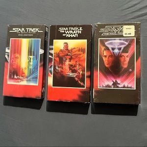 Star Trek VHS tapes 🛸